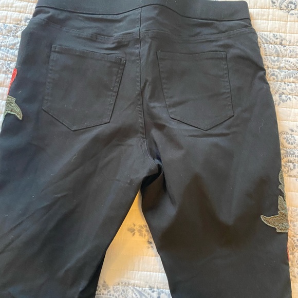 JOSH & ARIELLE dressy black stretchy pants. NEW - Picture 4 of 9